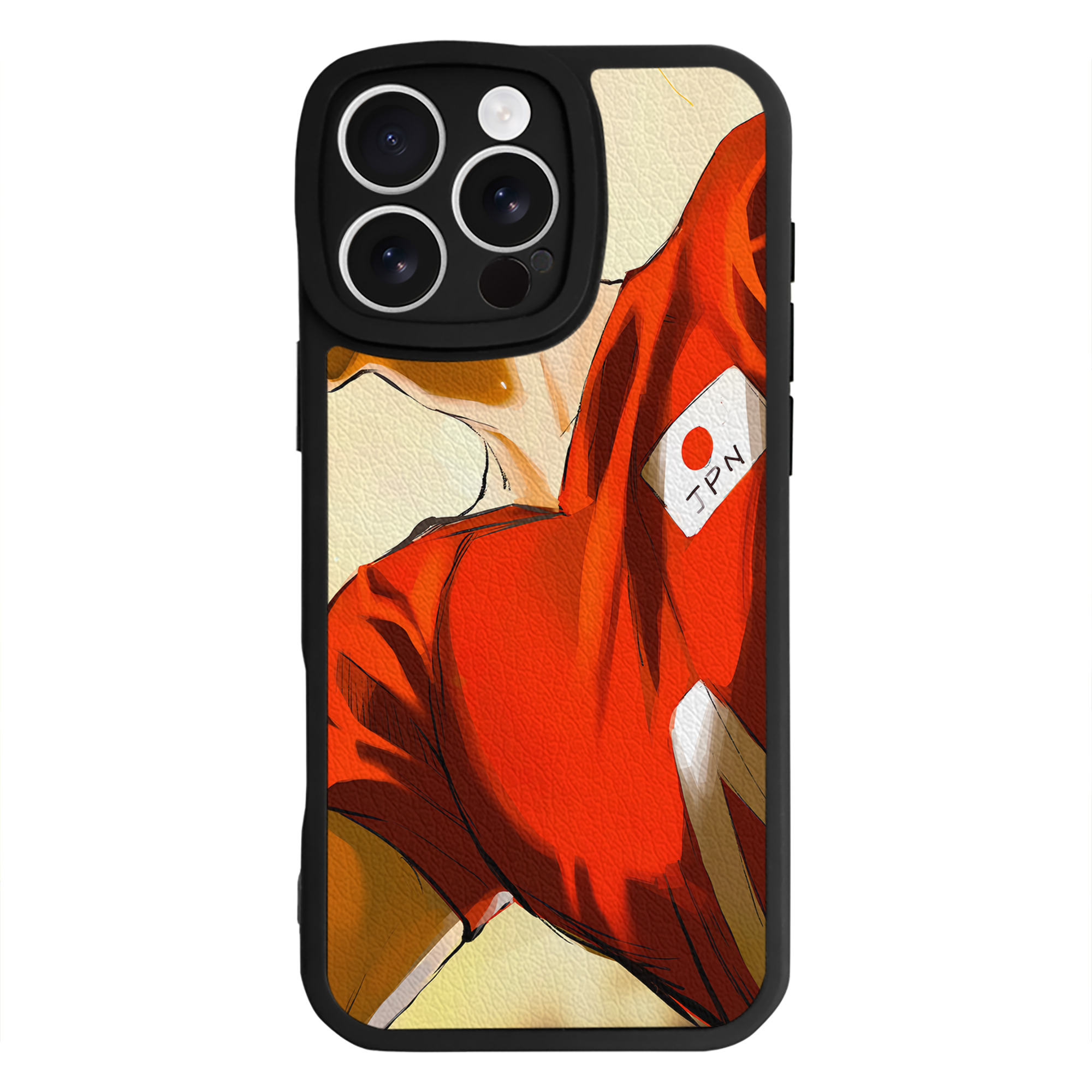 （画像用） ハイキュー!! Haikyu!! 【iPhone 16シリーズ対応】シリコンスマホケース（レザー調） 材質：シリコン